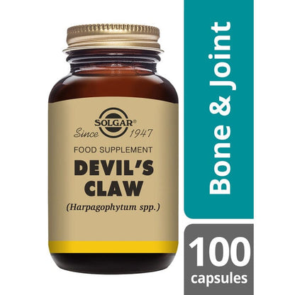 Devil's Claw Vegatbale Capsules- Pack of 100 Solgar 