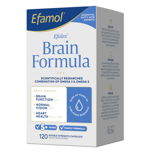 Efalex Brain Formula - 120 Capsules Wassen 