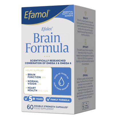 Efalex Brain Formula - 60 Capsules Wassen 