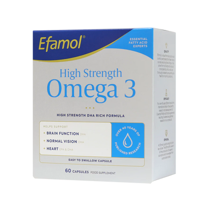 Efamol High Strength Fish Oil - 60 Capsules Wassen 