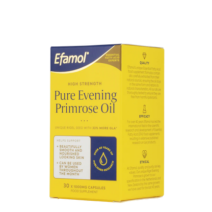 Efamol High Strength Pure Evening Primrose - 30 Capsules 1000mg Wassen 