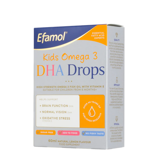 Efamol Kids Omega 3 DHA Drops - 60 ml Wassen 