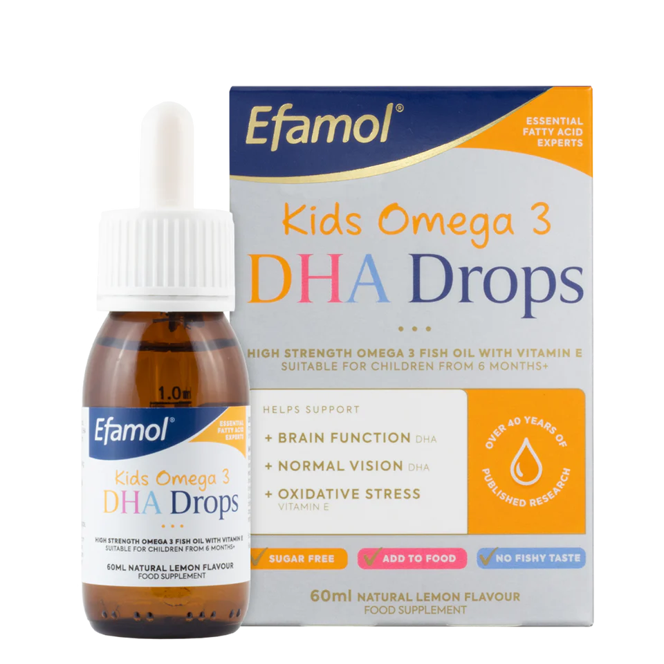 Efamol Kids Omega 3 DHA Drops - 60 ml Wassen 