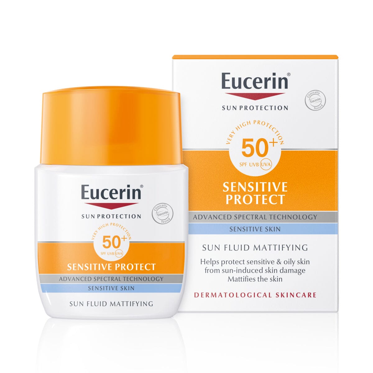 Eucerin Sensitive Protect Sun Mattifying Facial Sunscreen Spf50+ 50 ml Eucerin 