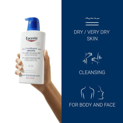 Eucerin Urearepair 5% Urea Body Wash 400 ml Eucerin 