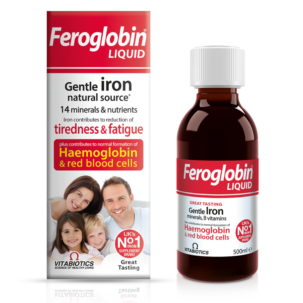 Feroglobin Liquid 500 ml Vitabiotics 