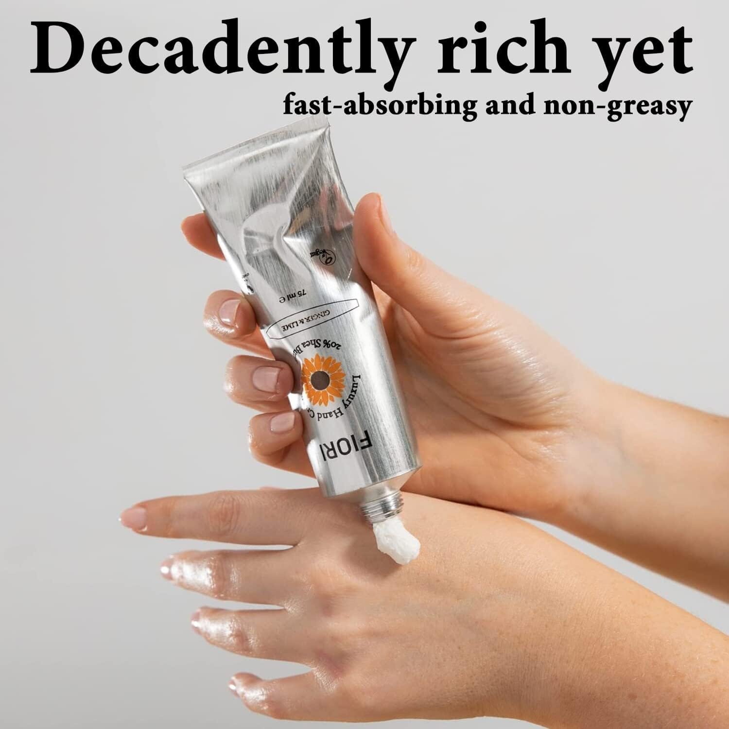 Fiori Ginger & Lime Moisturising Vegan Hand Cream (75ml) Fiori 