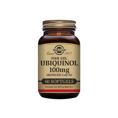 Fish Gel Ubiquinol 100 mg Solgar 