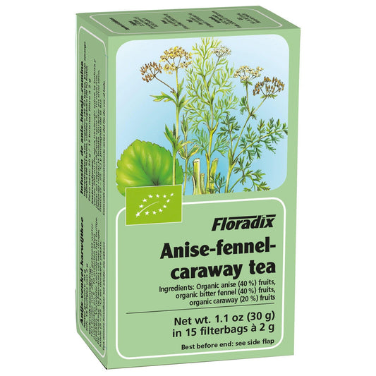 Floradix Herb Tea Anise Fennel 15's Tea Bags Floradix 