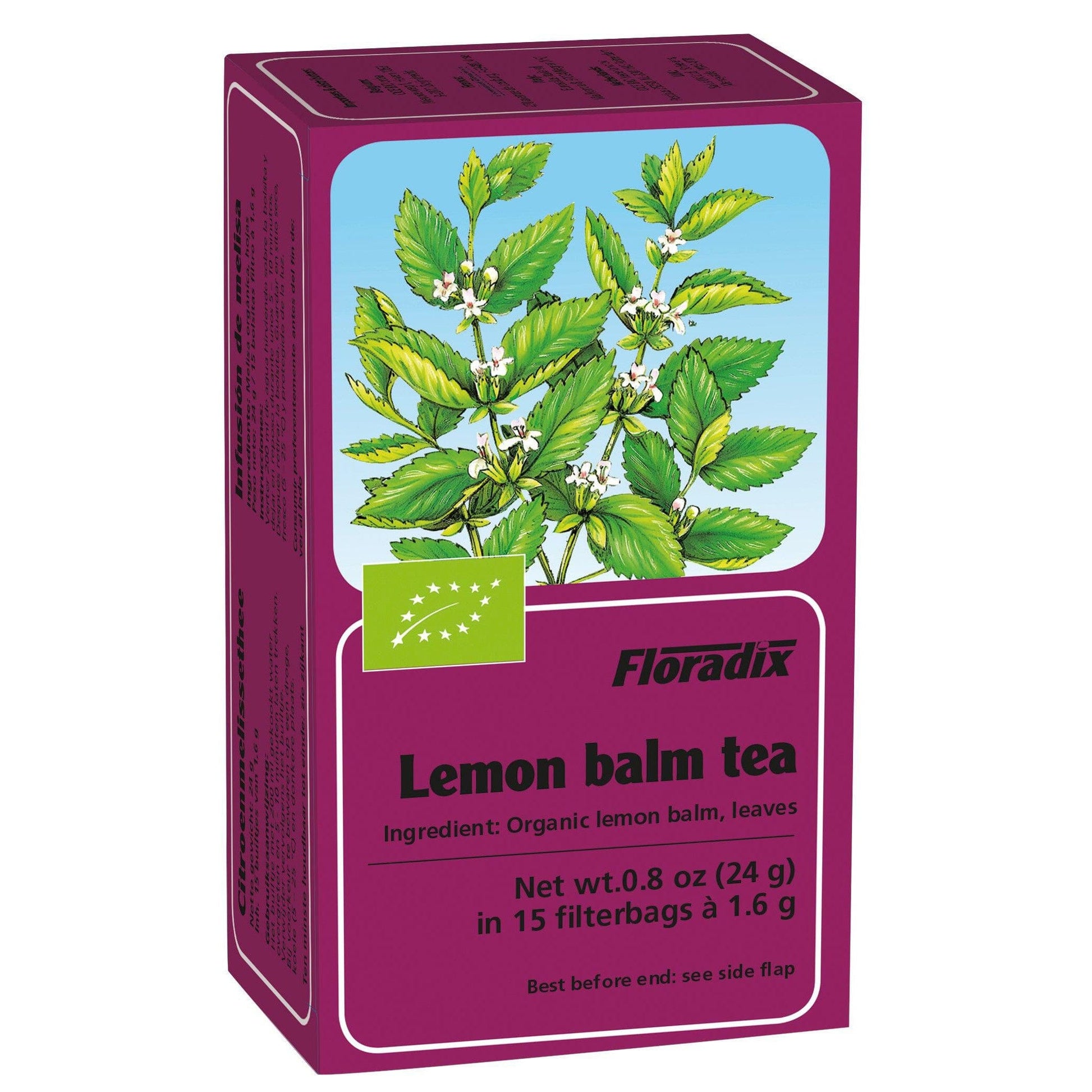 Floradix Herbal Tea Lemon Balm 15's