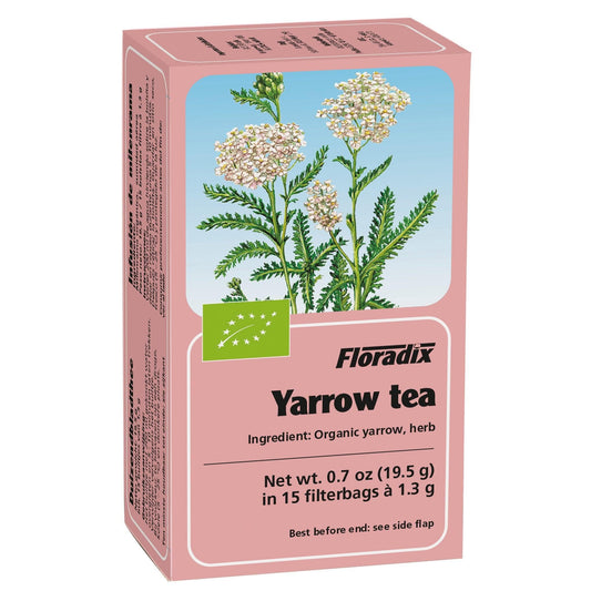 Floradix Herbal Tea Yarrow 15's Tea Bags Floradix 