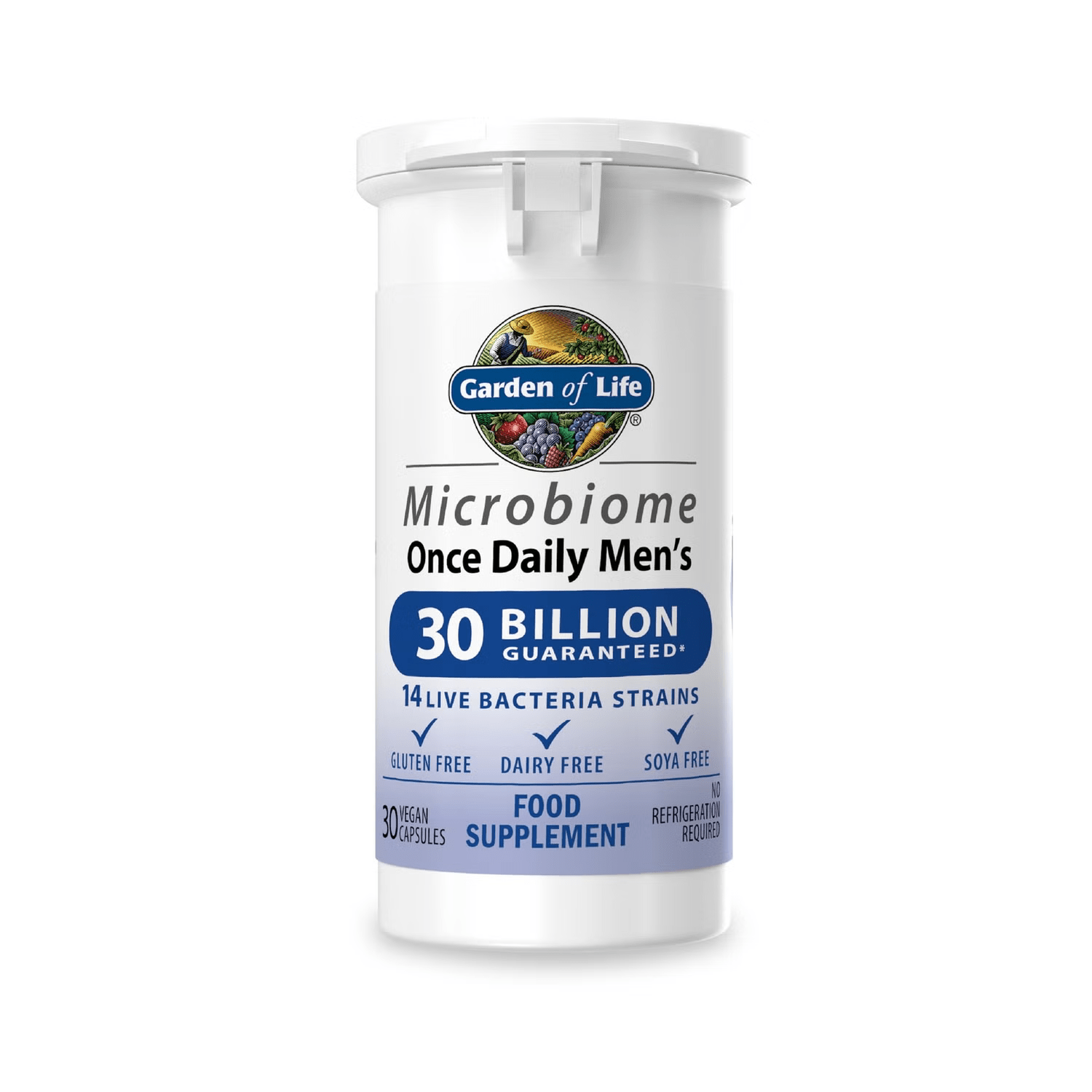 Garden of Life Microbiome Once Daily Men's 30 Capsules Garden of Life 