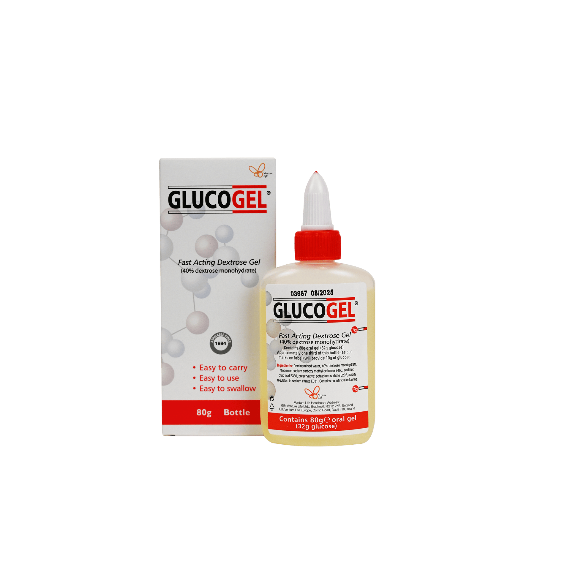 GlucoGel Bottle 80g GlucoGel 