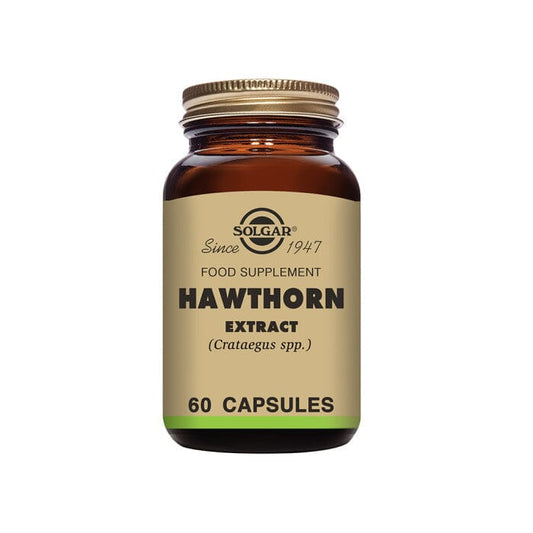 Hawthorn Extract Extract Vegatable Capsules - Pack of 60 Solgar 