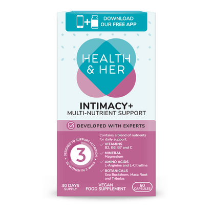 Health & Her Intimacy+ Supplement 60s Capsules Health & Her/Him 