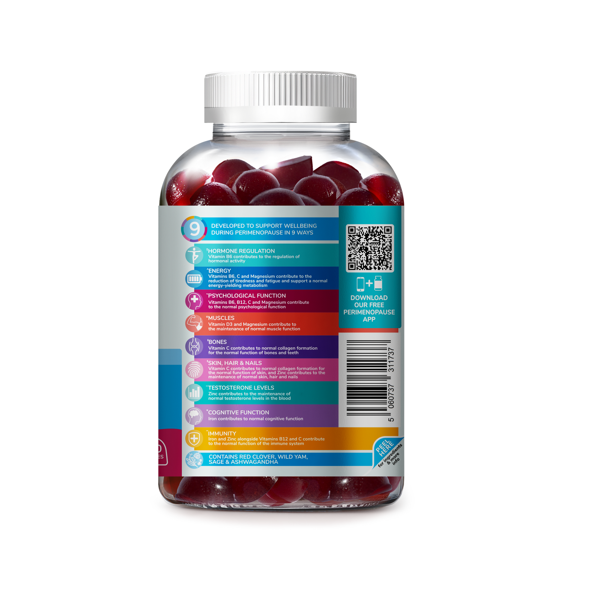 Health & Her Perimenopause Gummies 180s Gummies Health & Her/Him 