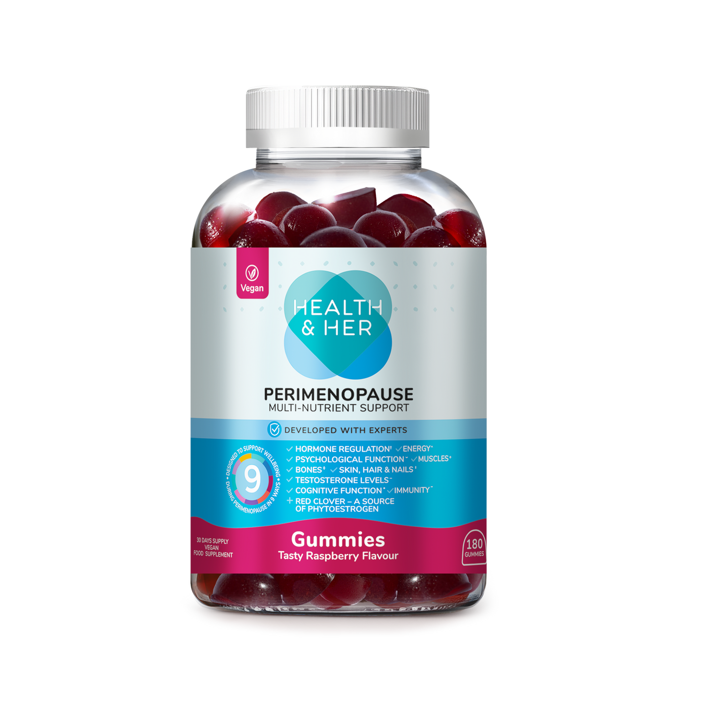 Health & Her Perimenopause Gummies 180s Gummies Health & Her/Him 