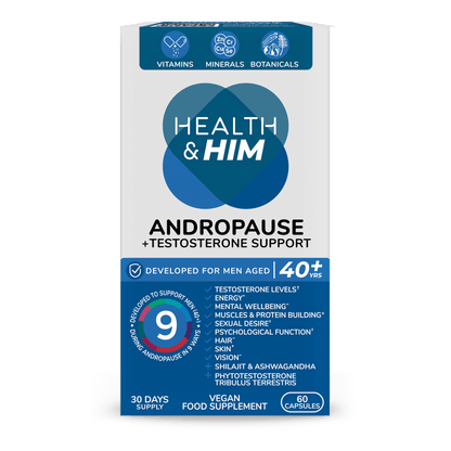 Health & Him Andropause 40+ Multi-Nutrient Supplement 60s Health & Her/Him 