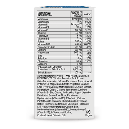 Health & Him Andropause 55+ Multi-Nutrient Supplement 60s Health & Her/Him 