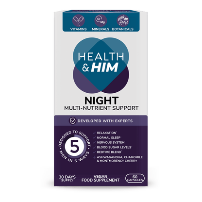 Health & Him Night Multi-Nutrient Supplement 60s Health & Her/Him 