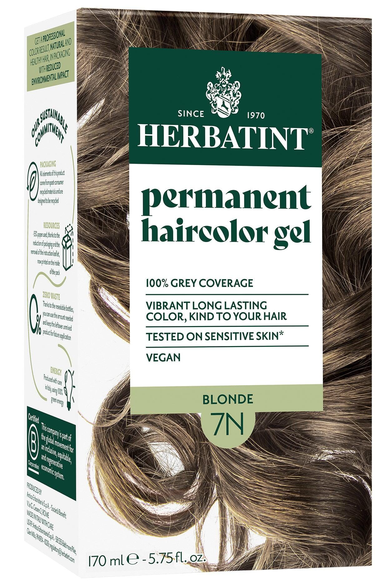 Herbatint Blonde (7N) 150 ml Herbatint 