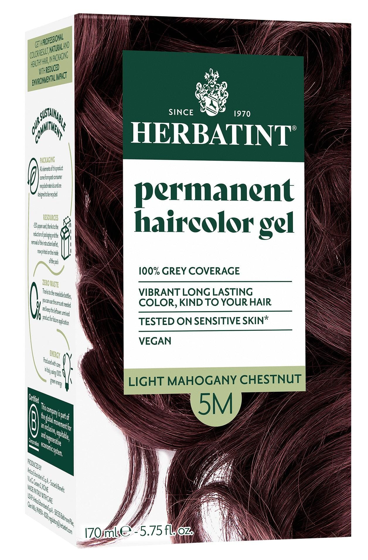 Herbatint Light Mahogany Chestnut (5M) 150 ml Herbatint 