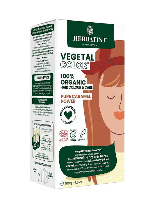 Herbatint Vegetal Colour: Pure Caramel Power (100g) Herbatint 