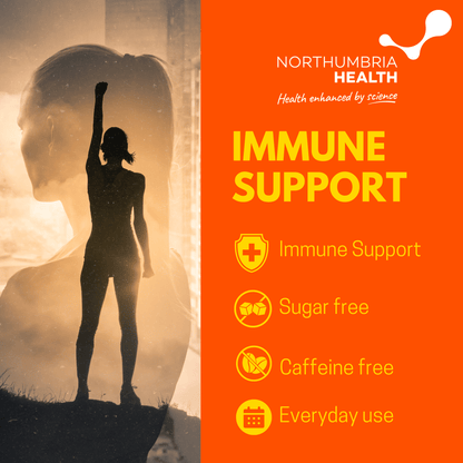 Immune Support Effervescent Orange Flavour Tablets -20 tablets Effervescent Tablet Northumbria Health 