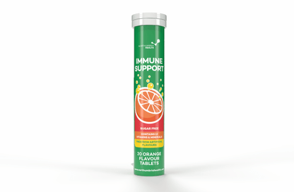 Immune Support Effervescent Orange Flavour Tablets -20 tablets Effervescent Tablet Northumbria Health 