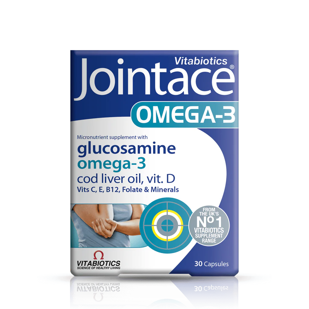 Jointace Omega-3 & Glucosamine Capsules 30 Vitabiotics 