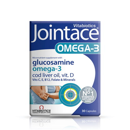 Jointace Omega-3 & Glucosamine Capsules 30 Vitabiotics 