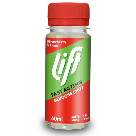 LIFT Fast Acting Glucose Shots Strawberry & Lime Lift 