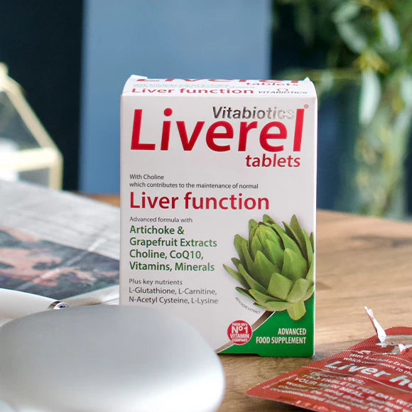 Liverel Tablets 60 Vitabiotics 