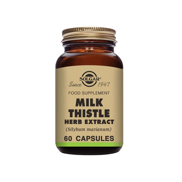 Milk Thistle Herb Extract Vegetable Capsules - Pack of 60 Solgar 