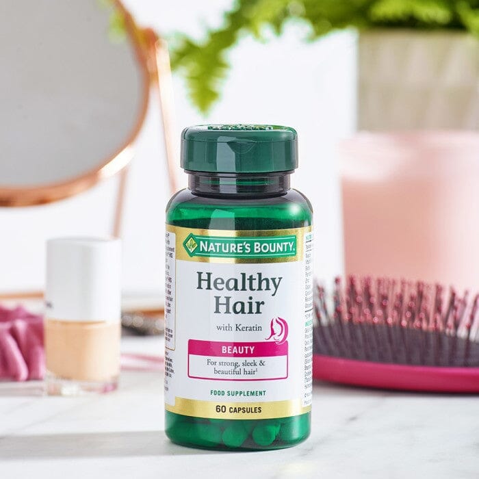 Nature's Bounty® Healthy Hair with Keratin - Pack of 60 Nature's Bounty 