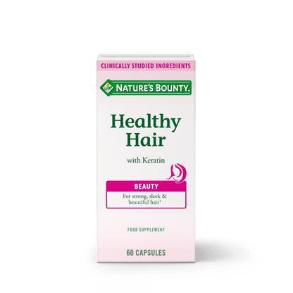 Nature's Bounty® Healthy Hair with Keratin - Pack of 60 Nature's Bounty 