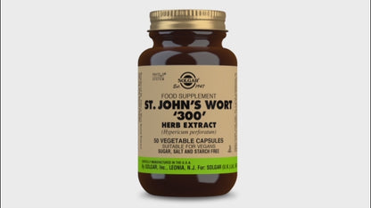 St John's Wort ' 300' Herb Extract Vegetable Capsules - Pack of 50