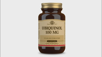 Solgar® Ubiquinol 100 mg Softgels - Pack of 50