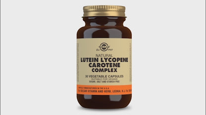 Solgar® Lutein Lycopene Carotene Complex Vegetable Capsules - Pack of 30