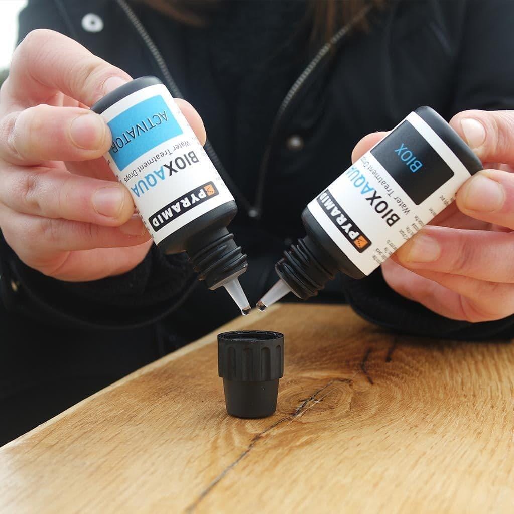 Pyramid Biox Aqua Drops Water Purification Pyramid Trek 