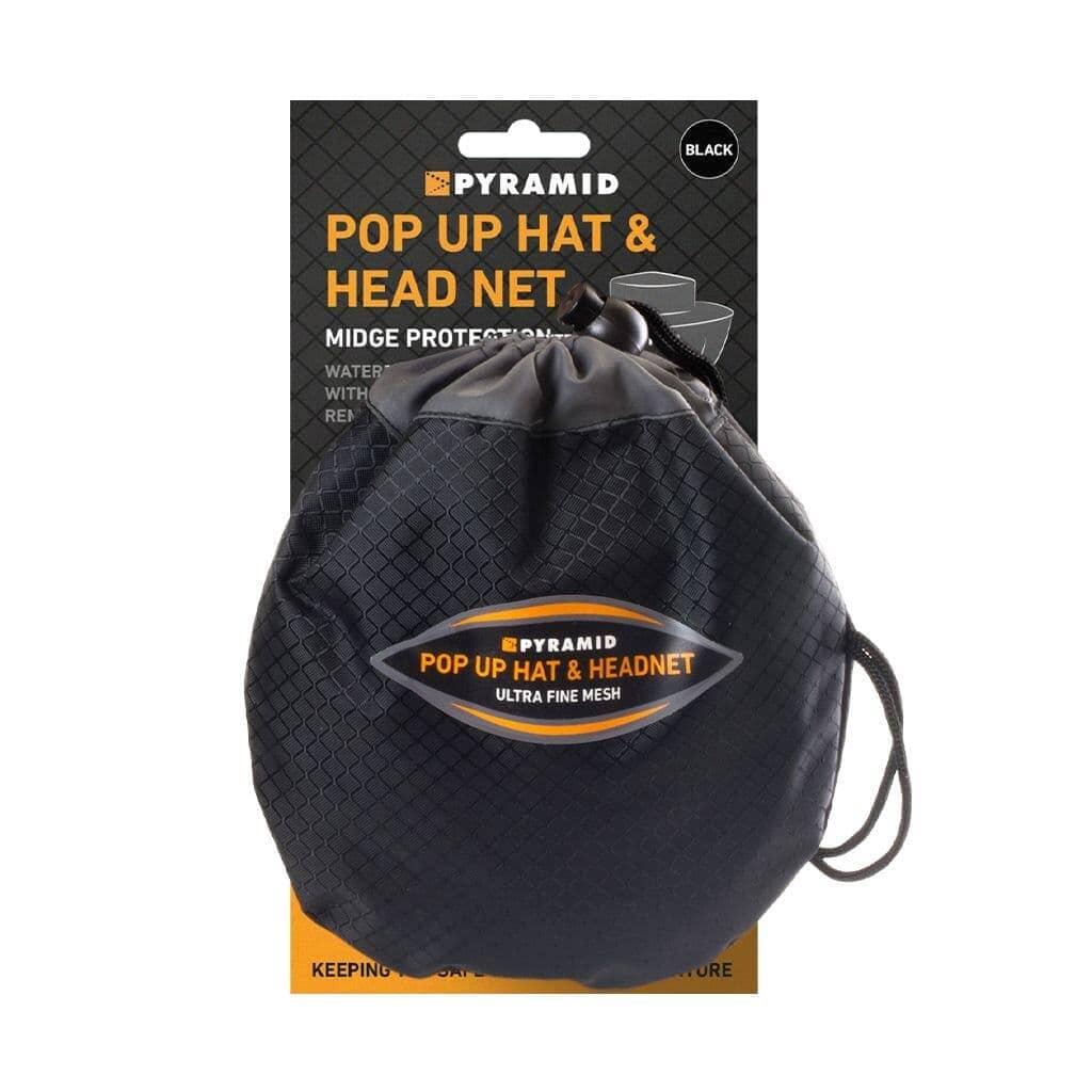 Pyramid Pop-Up Hat and Head Net