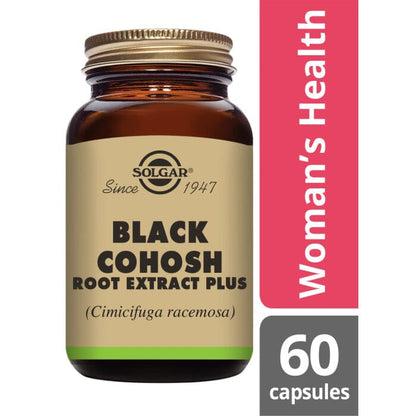 SFP Black Cohosh Root Extract Plus Vegetable Capsules - Pack of 60 Solgar 