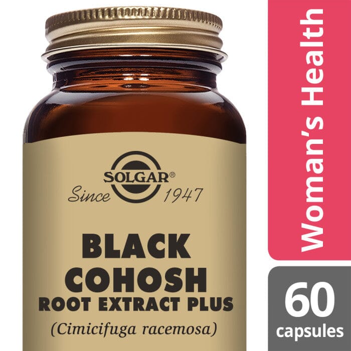 SFP Black Cohosh Root Extract Plus Vegetable Capsules - Pack of 60 Solgar 