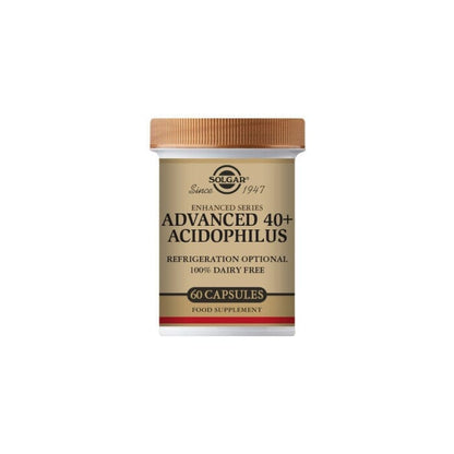 Solgar® Advanced 40+ Acidophilus Vegetable Capsules - Pack of 60 Solgar 