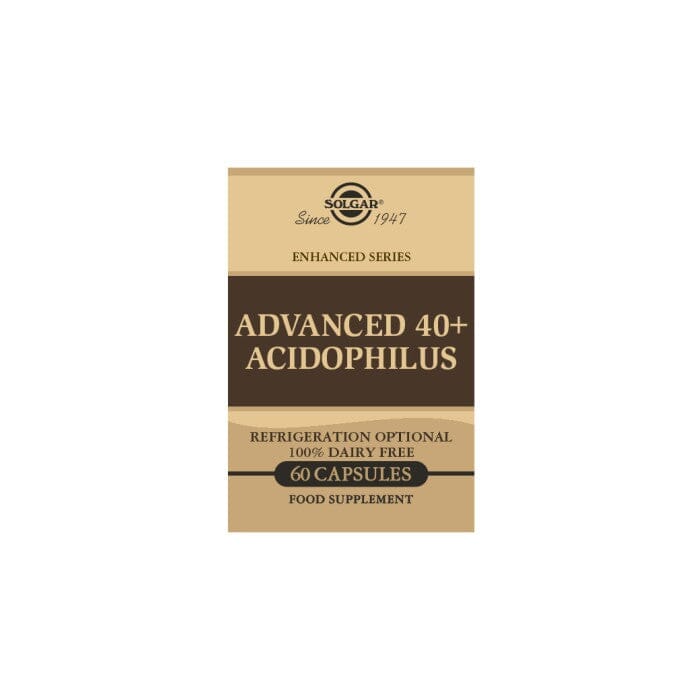 Solgar® Advanced 40+ Acidophilus Vegetable Capsules - Pack of 60 Solgar 