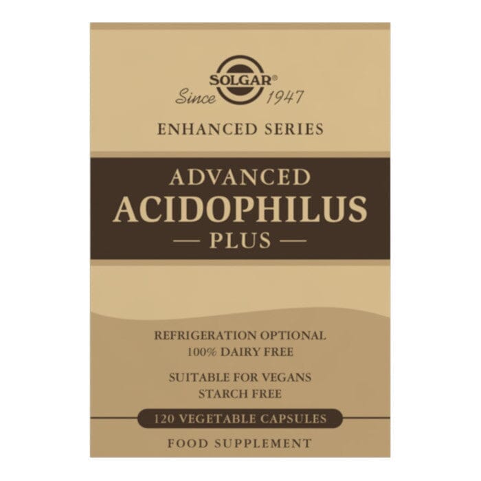 Solgar® Advanced Acidophilus Plus Vegetable Capsules - Pack of 120 Solgar 