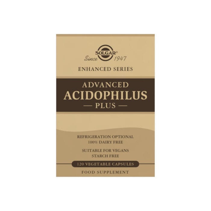 Solgar® Advanced Acidophilus Plus Vegetable Capsules - Pack of 120 Solgar 