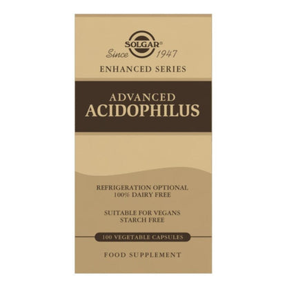 Solgar® Advanced Acidophilus Vegetable Capsules - Pack of 100 Solgar 