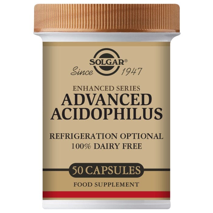 Solgar® Advanced Acidophilus Vegetable Capsules - Pack of 50 Solgar 