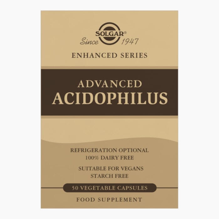 Solgar® Advanced Acidophilus Vegetable Capsules - Pack of 50 Solgar 